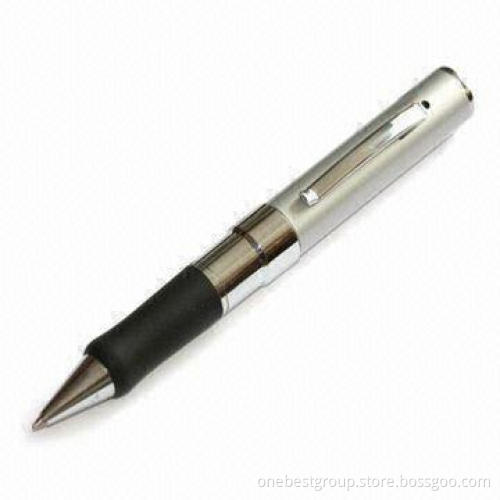 Pen-shaped Hidden Camera with USB Function, Supports 2 to 8GB Memory